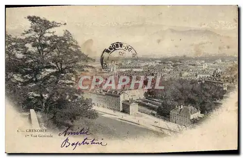 Cartes postales Grenoble Vue Generale