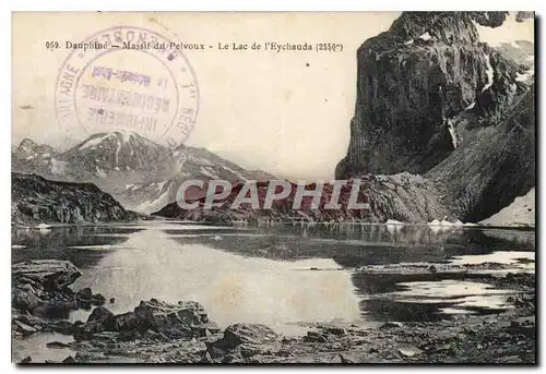 Cartes postales Dauphine Massif du Peivoux Le Lac de l'Eychauda