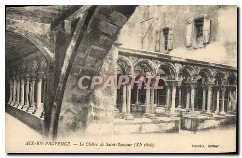 Cartes postales Aix en Provence Le Cloitre de Saint Sauveur (XIe siecle)