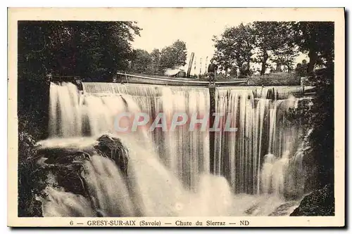 Cartes postales Gresy sur Aix (Savoie) Chute du Sierraz