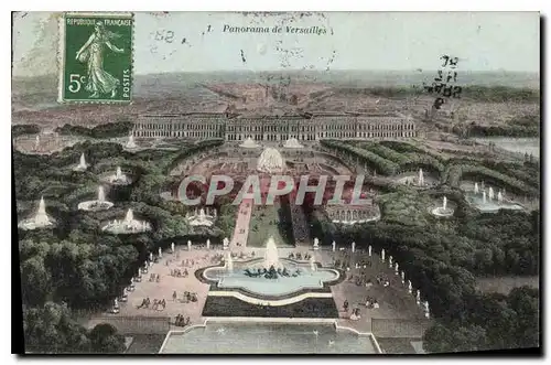 Cartes postales Versailles Panorama de Versailles