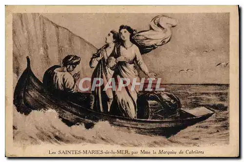 Cartes postales Les Saintes Maries de la Mer par Mme la Marquise de Cabrieres