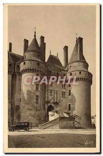 Ansichtskarte AK Langeais (Indre et Loire) L'Entree du Chateau