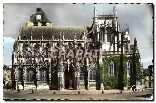 Ansichtskarte AK Louviers (Eure) L'Eglise Notre Dame (XIIe XVe et XVIe s)