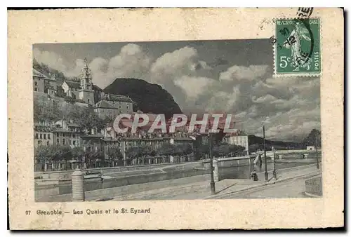 Cartes postales Grenoble Les Quais et le St Eynard