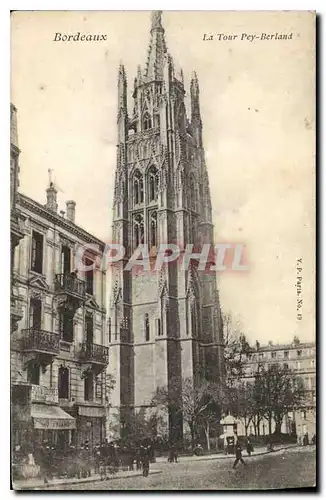 Cartes postales Bordeaux La Tour Pey Berland