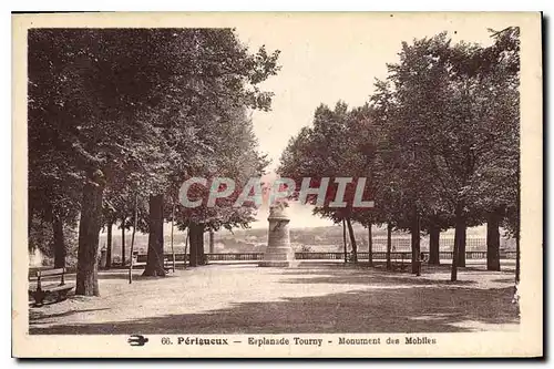 Cartes postales Perigueux Esplanade Tourny Monument des Mobiles