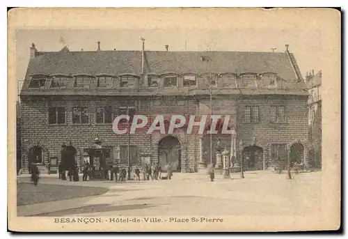 Cartes postales Besancon Hotel de Ville Place St Pierre