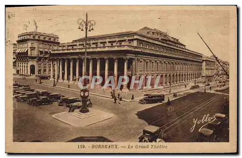 Cartes postales Bordeaux Le Grand Theatre