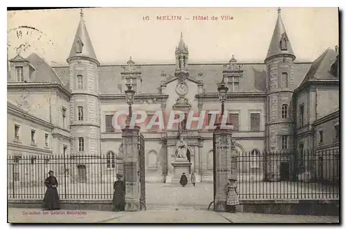 Cartes postales Melun Hotel de Ville