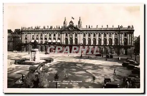 Ansichtskarte AK Nancy Place Stanisias et l'Hotel de Ville