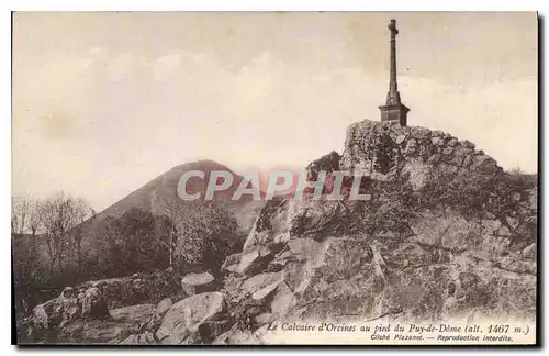 Ansichtskarte AK Le calvaire d'orcines au pied du Puy de Dome