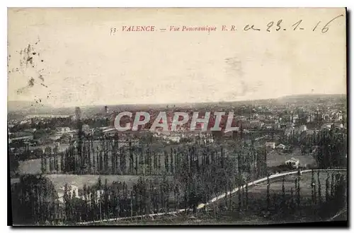 Cartes postales Valence Vue Panoramique