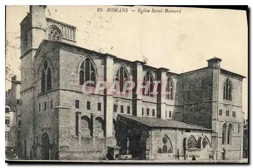 Cartes postales Romans Eglise Saint Barnard