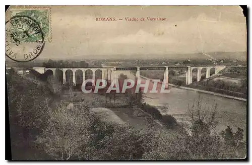 Cartes postales Romans Viaduc de Vernaison