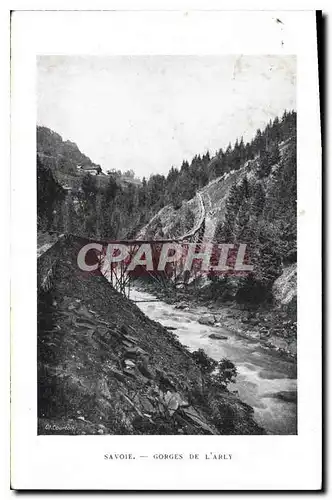 Cartes postales Savoie Gorges de L'Arly