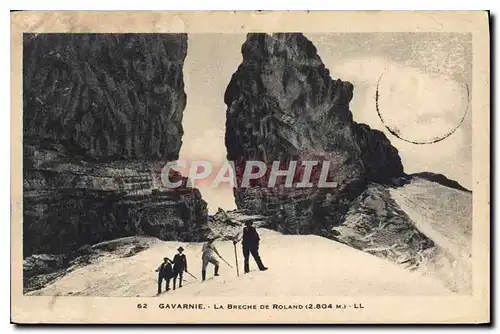 Cartes postales Gavarnie La Beche de Roland (2804 m)