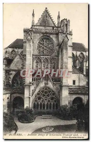 Cartes postales Auxerre Ancienne Abbaye de St Germain Transept nord