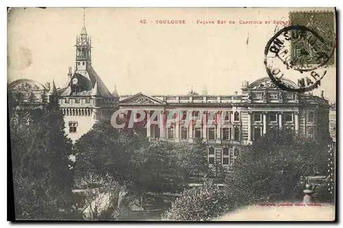 Cartes postales Toulouse Facasde est du Capitole