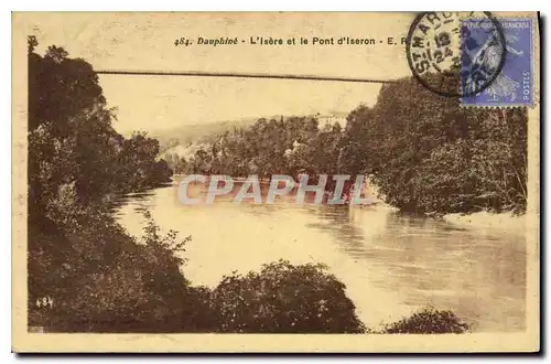 Cartes postales Dauphine L'Isere et le Pont d'Iseron