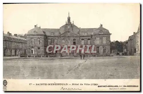 Cartes postales Saint Menehould Hotel de Ville