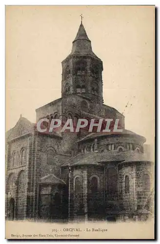 Cartes postales Orcival La Basilique