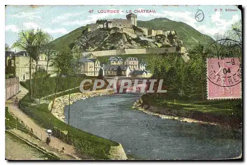 Cartes postales Lourdes Le Chateau