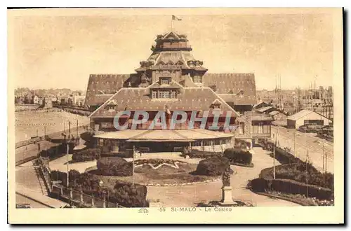 Cartes postales Saint Malo Le Casino