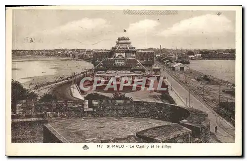 Cartes postales Saint Malo Le Casino et le Sillon