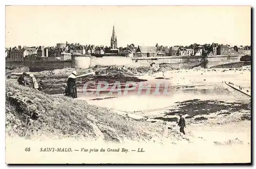 Cartes postales Saint Malo Vue prise du Grand Bey