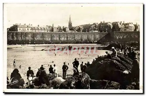 Ansichtskarte AK Saint Malo Vue prise du Fort National Cote d'Emeraude