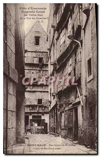 Cartes postales Saint Malo Rue Gouin de Bouchene