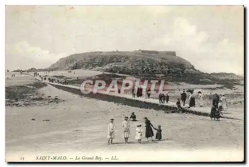 Ansichtskarte AK Saint Malo Le Grand Bey