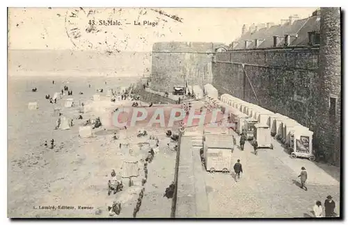 Cartes postales Saint Malo La Plage