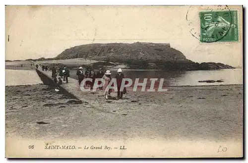 Cartes postales Saint Malo Le Grand Bey