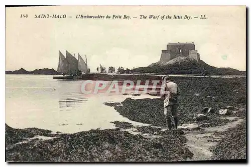 Ansichtskarte AK Saint Malo L'Embarcadere du Petit Bey