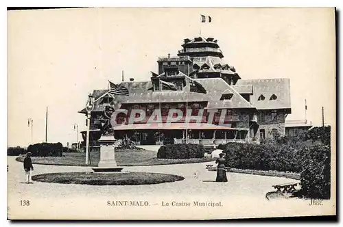 Cartes postales Saint Malo Le Casino Municipal