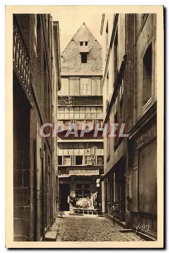 Cartes postales Saint Malo (Ille et Vilaine) Vielle Rue de la Cite des Corsaires