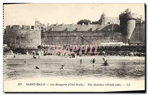 Cartes postales Saint Malo Les Remparts (Cote Nord)