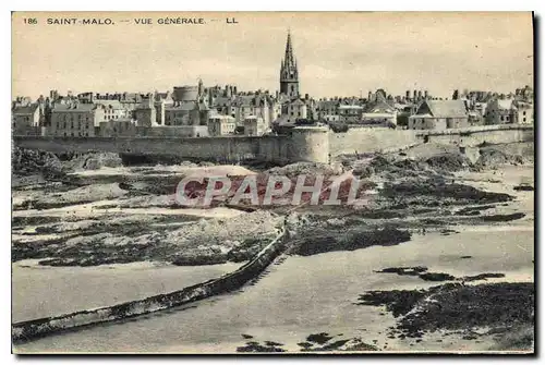 Cartes postales Saint Malo Vue Generale