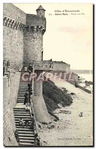 Cartes postales St Malo Porte des Bes