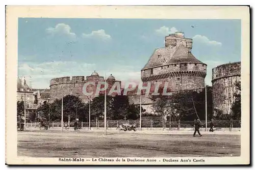 Cartes postales St Malo Le Chateau de la Duchesse Anne