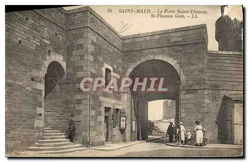 Cartes postales Saint Malo La Porte Saint Thomas