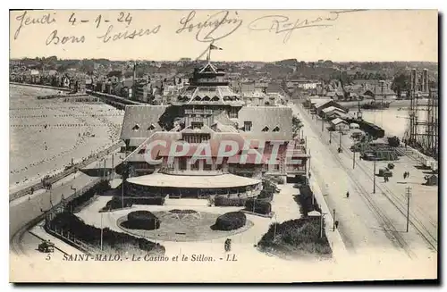 Cartes postales Saint Malo Le Casion et le Sillon