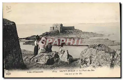 Cartes postales St Malo Le Fort des Bes