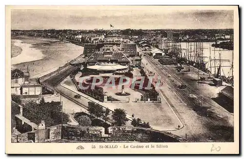 Cartes postales St Malo Le Casino et le Sillon