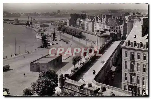 Cartes postales St Malo (I & V) Les Remparts vus de la Tour de Garde