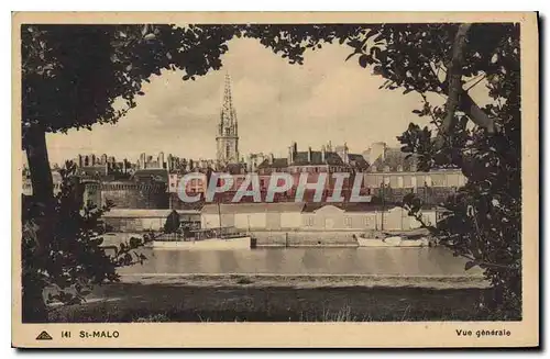 Cartes postales St Malo Vue generale