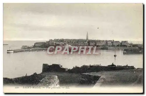 Cartes postales St Malo Vue generale