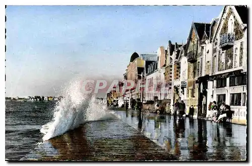 Cartes postales St Malo (I et V) Maree haute sur le Sillon